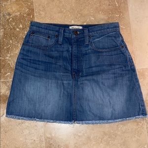 MADEWELL Jean Skirt